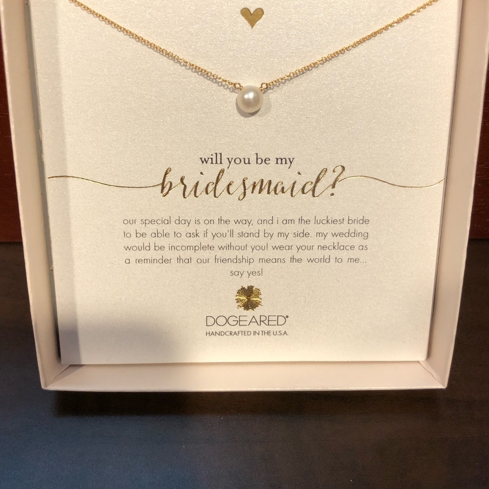 Dogeard Bridesmaid Necklace